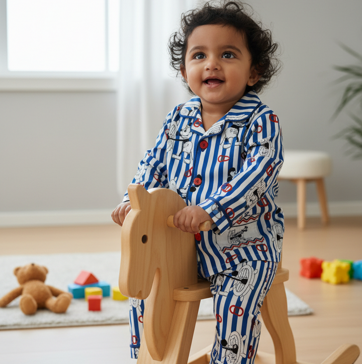 Ocean Baby Boys Mickey Smocked Pyjama Set (3M-8Yrs) Pjs