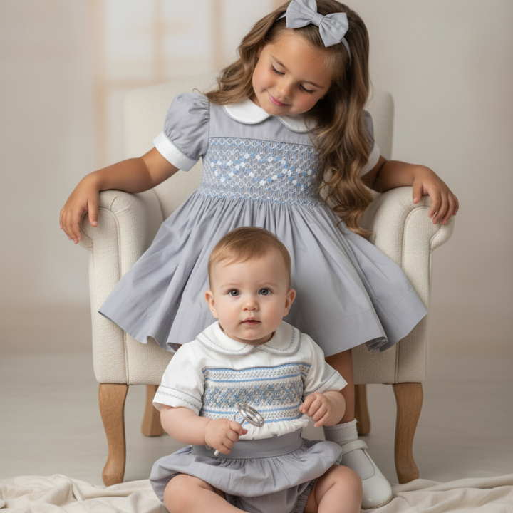 high end luxury kids wear matching