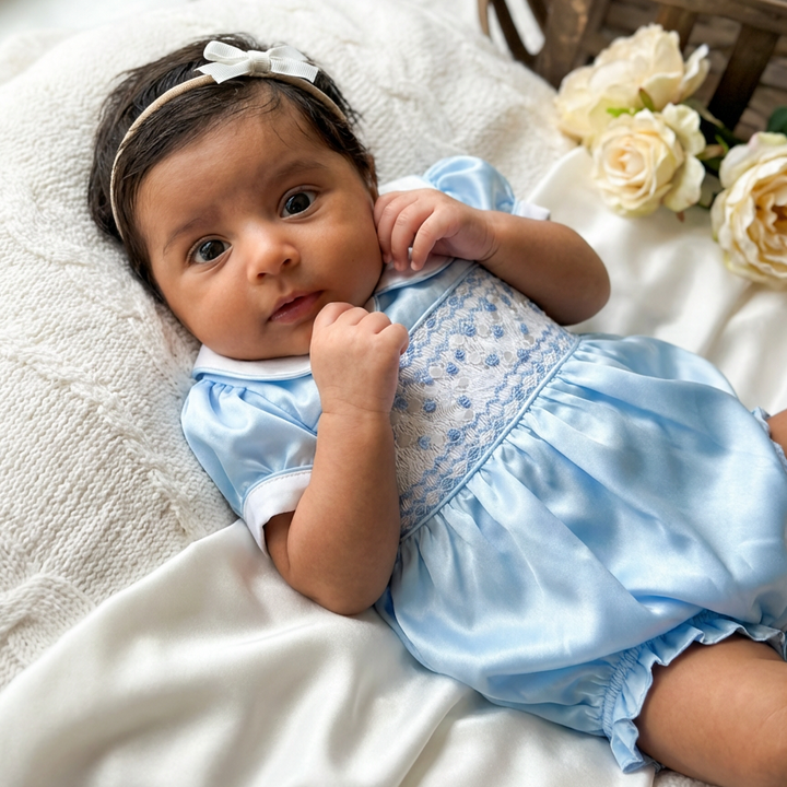 Ocean Baby Girls Topaz Lux Bubble Suit (NB-3Yrs)