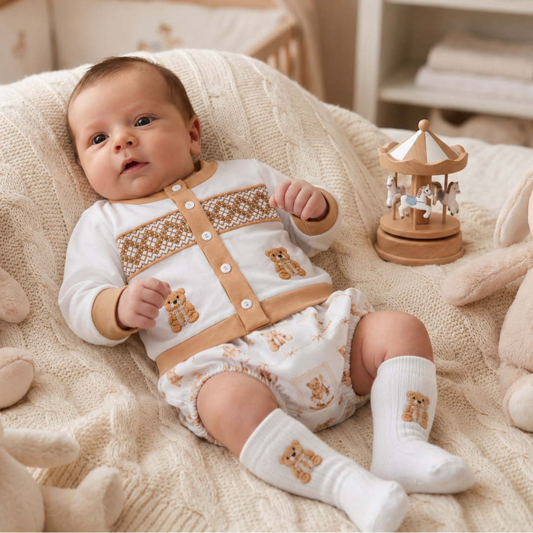 smocked luxury baby boys outfits