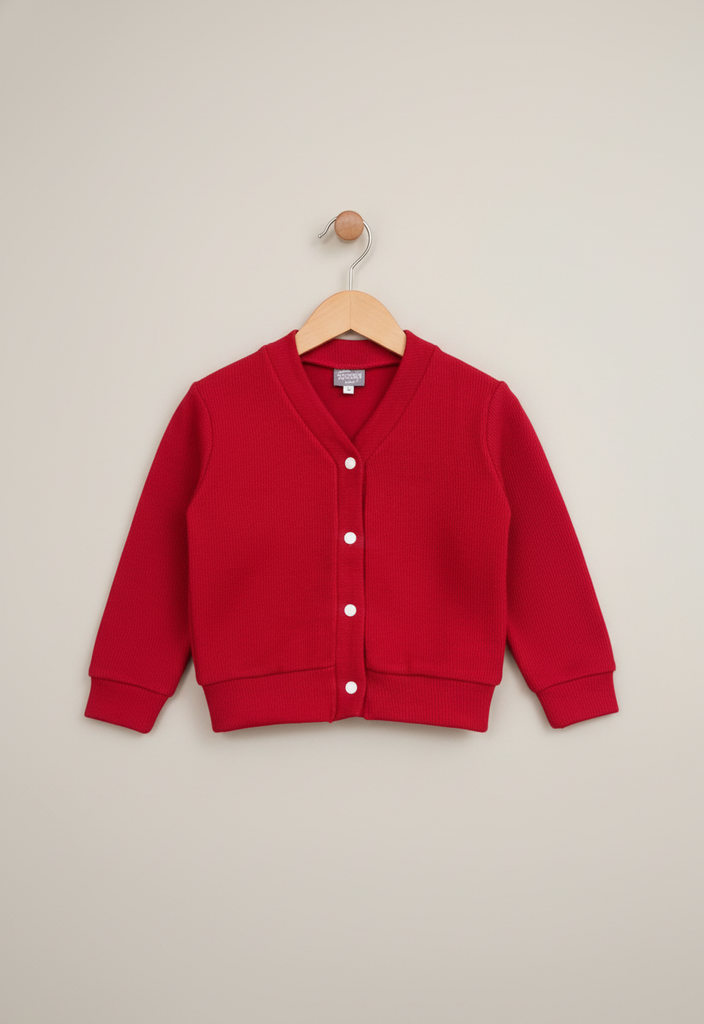 Ocean Baby Boys Cardigan Red (NB-4Yrs)