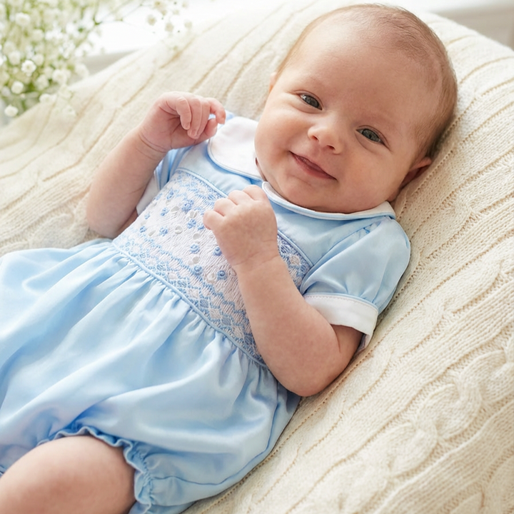 Ocean Baby Girls Topaz Lux Bubble Suit (NB-3Yrs)