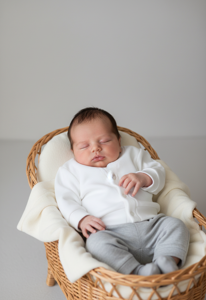Ocean Baby Boys Cardigan White (NB-4Yrs)