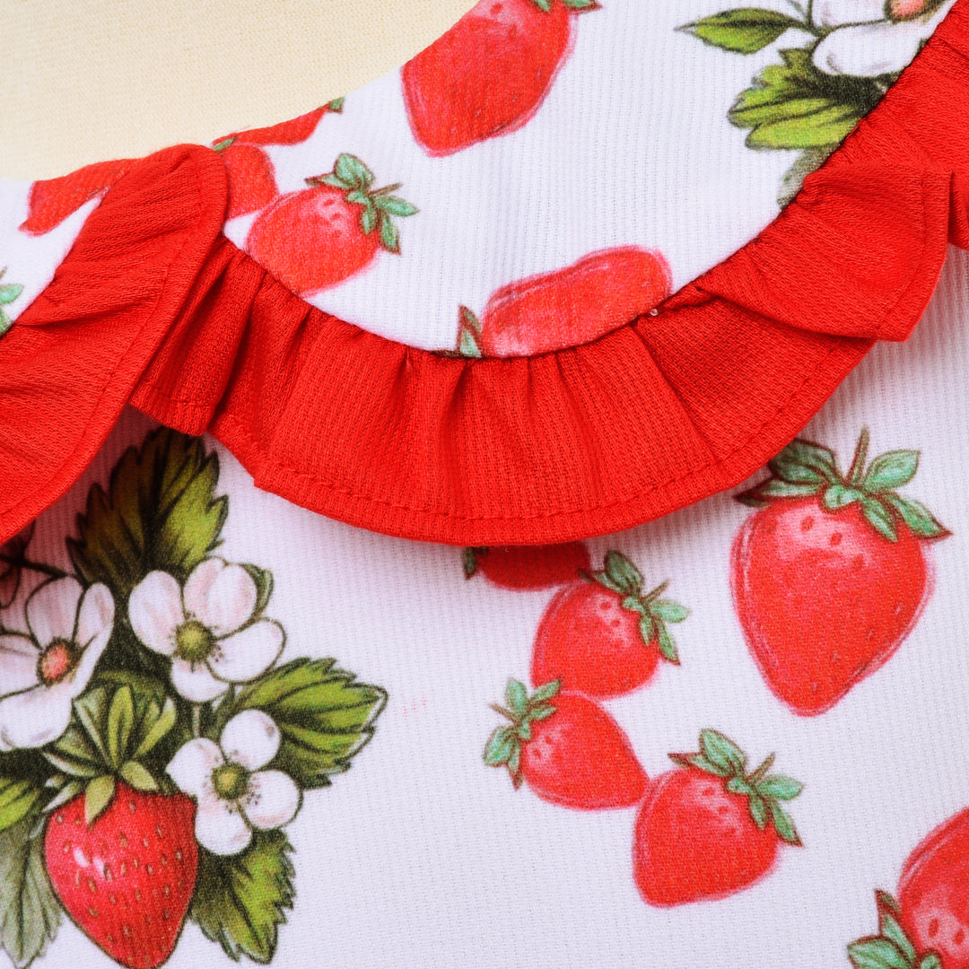Ocean Baby Girls Strawberry Swimsuit (3M-12Yrs)