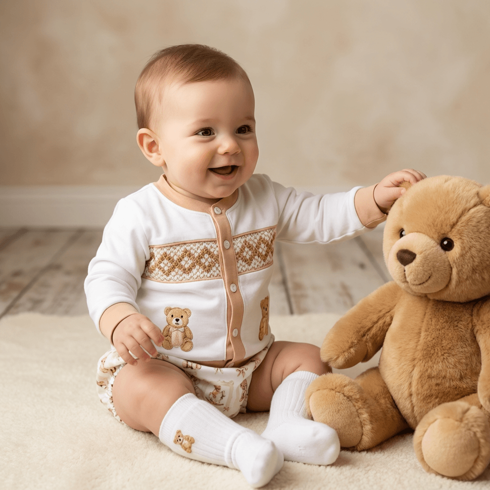 luxury smocked baby boys clothes