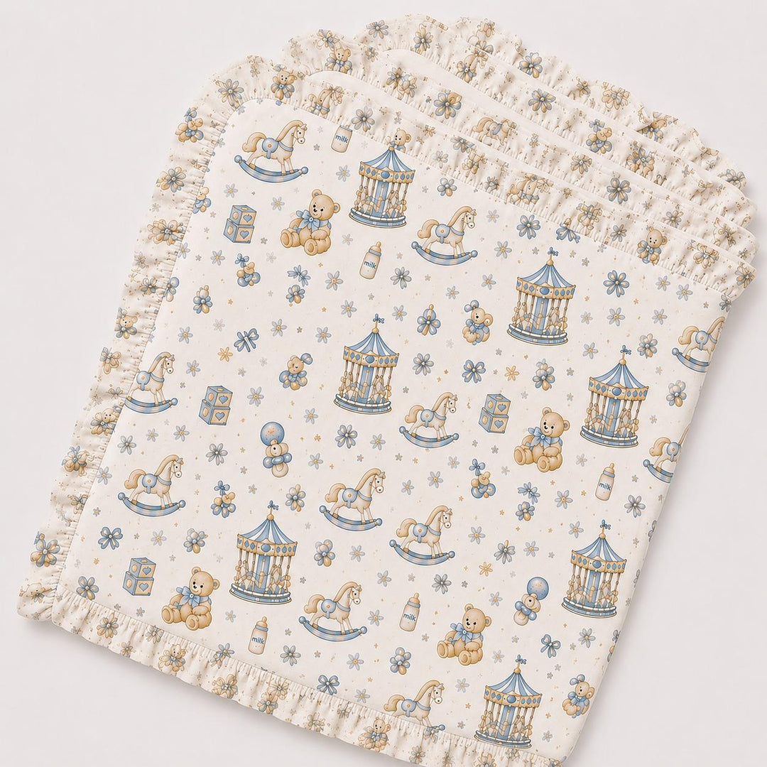 old fashioned baby blankets 1950's