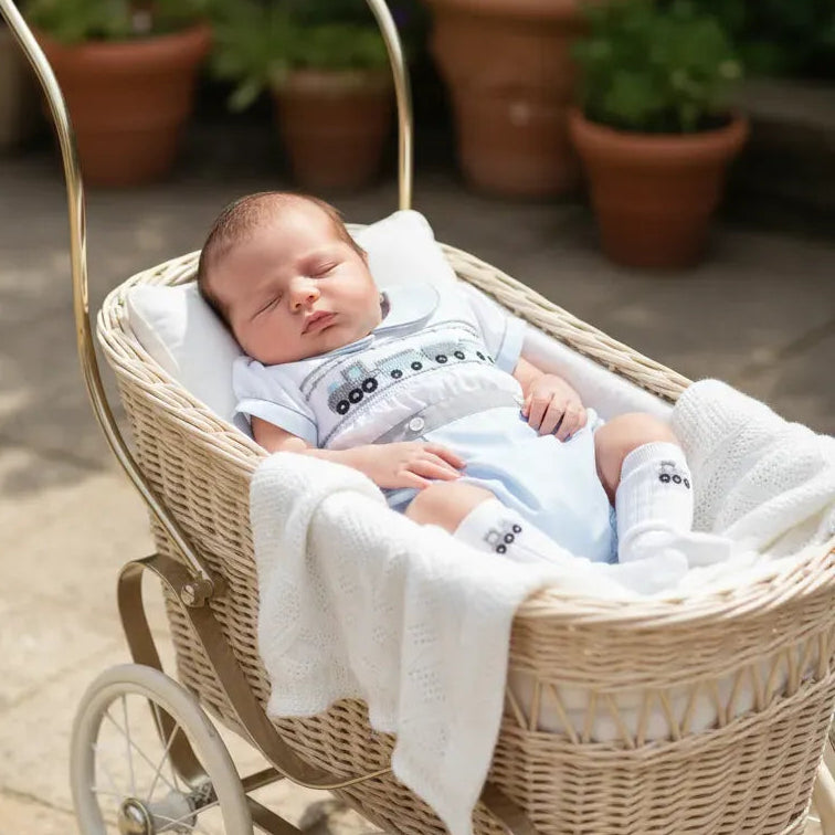 smocked luxury baby boys summer outfits