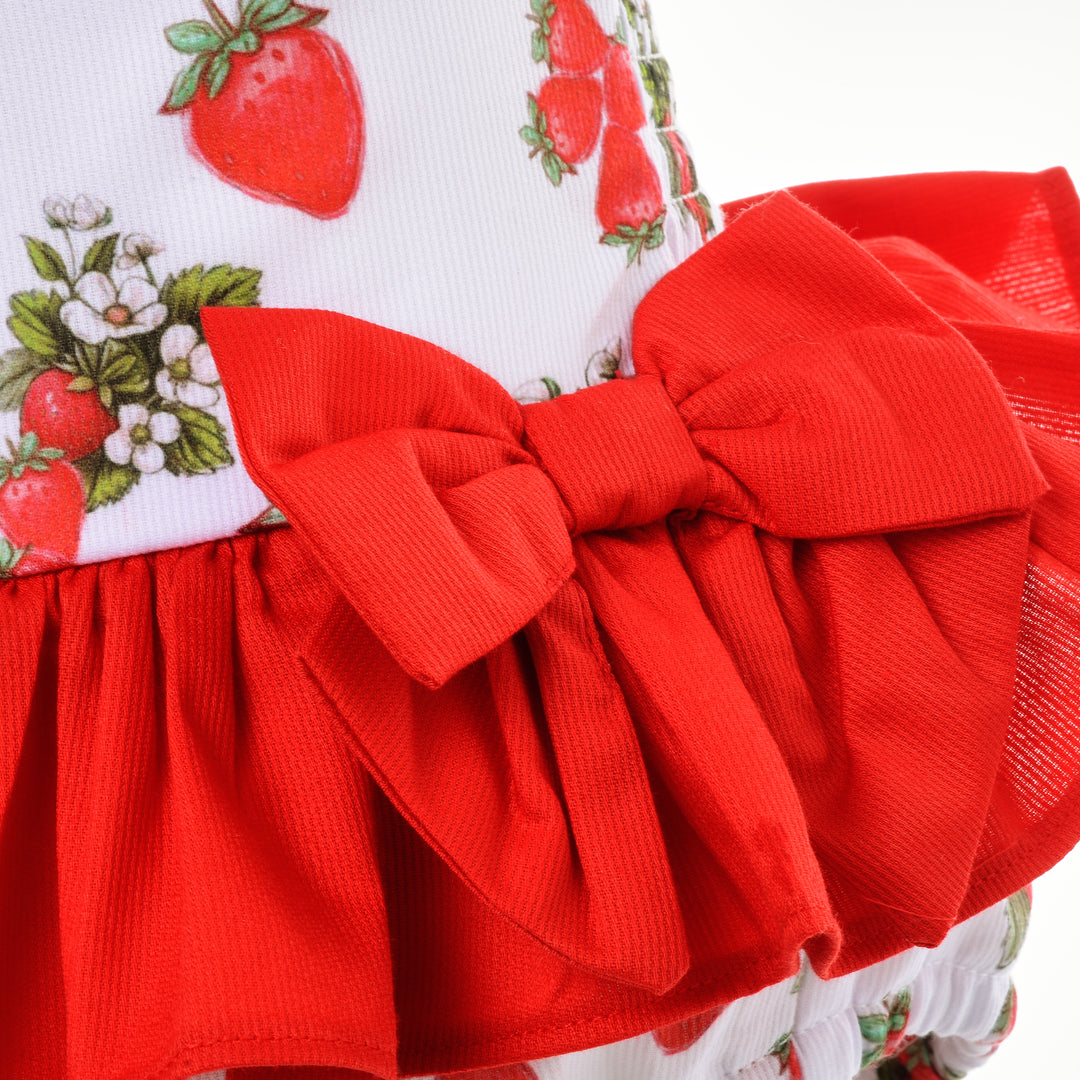 Ocean Baby Girls Strawberry Swimsuit (3M-12Yrs)