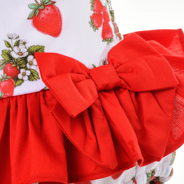 Ocean Baby Girls Strawberry Swimsuit (3M-12Yrs)