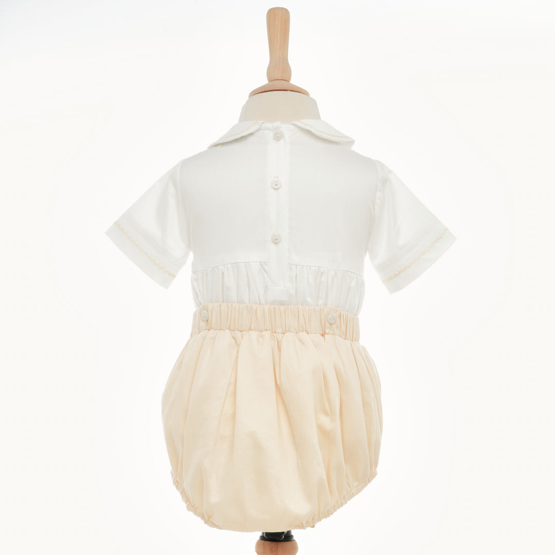 Ocean Baby Sateen Antique Gold Buster Suit (NB-3Yrs)