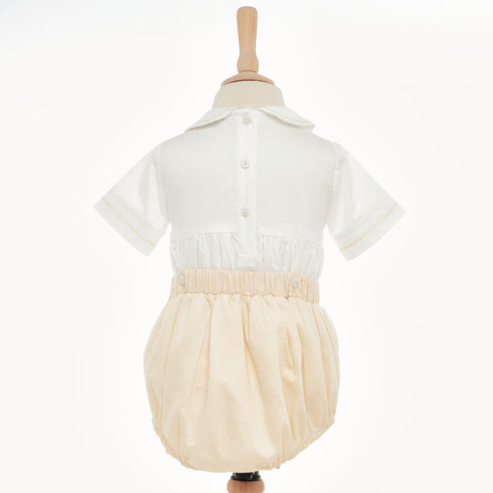 Ocean Baby Sateen Antique Gold Buster Suit (NB-3Yrs)