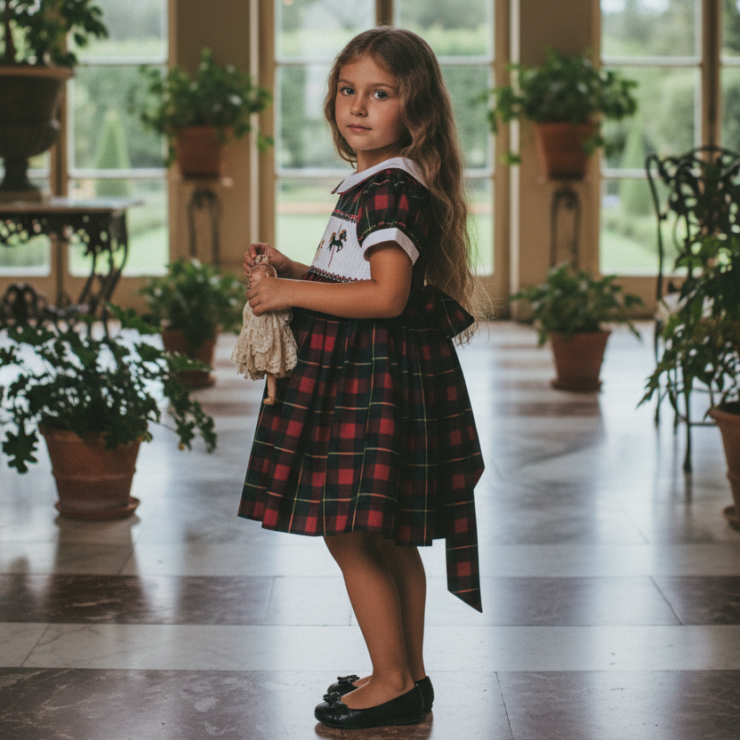 luxury handmade girls smocked traditional dresses girls handmade clothing