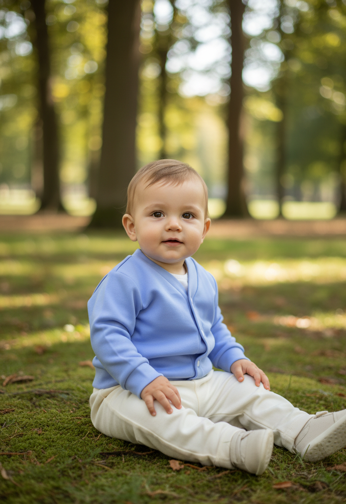 Ocean Baby Boys Cardigan Blue (NB-4Yrs)