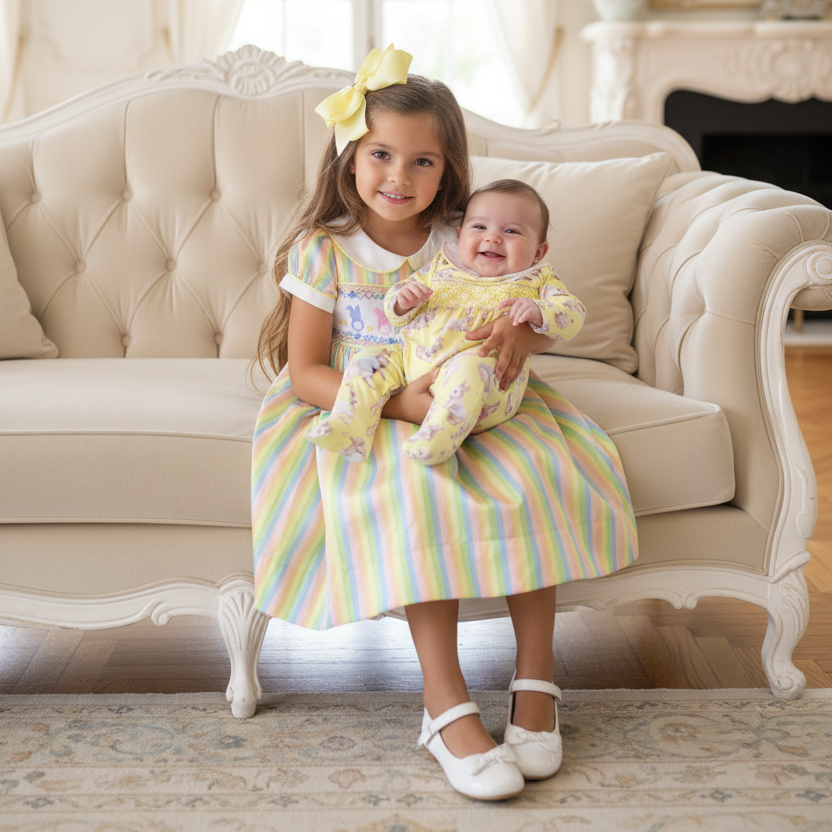 breathable cotton baby boys outfit for newborn, lemon tones