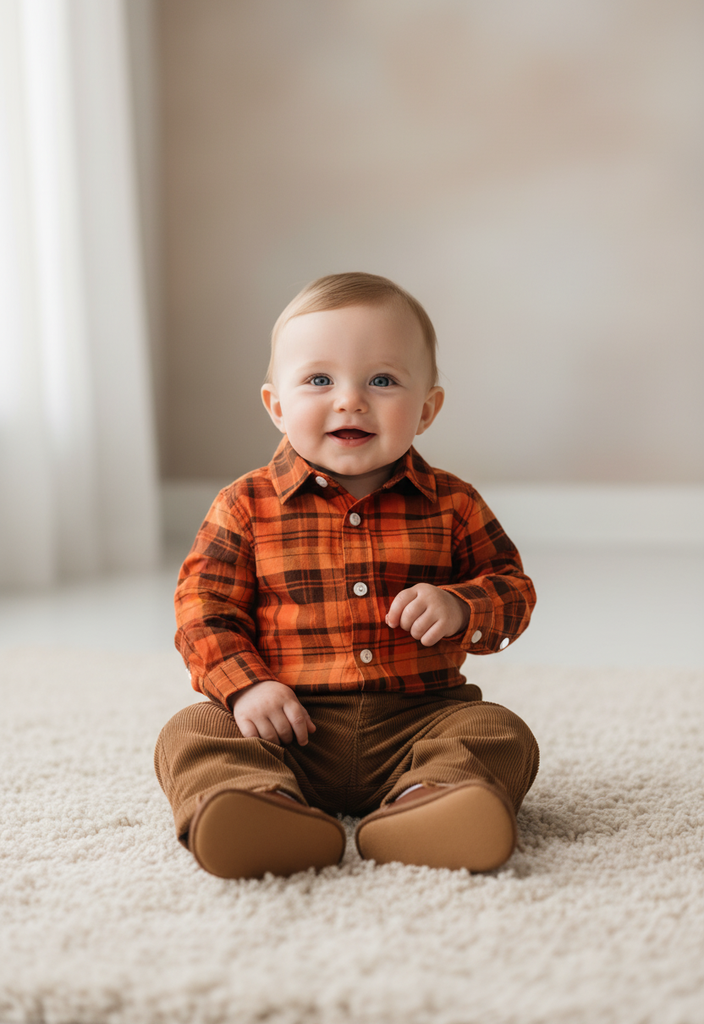 Ocean Baby Boys Autumn Cotton Shirt  (12M-12Yrs)