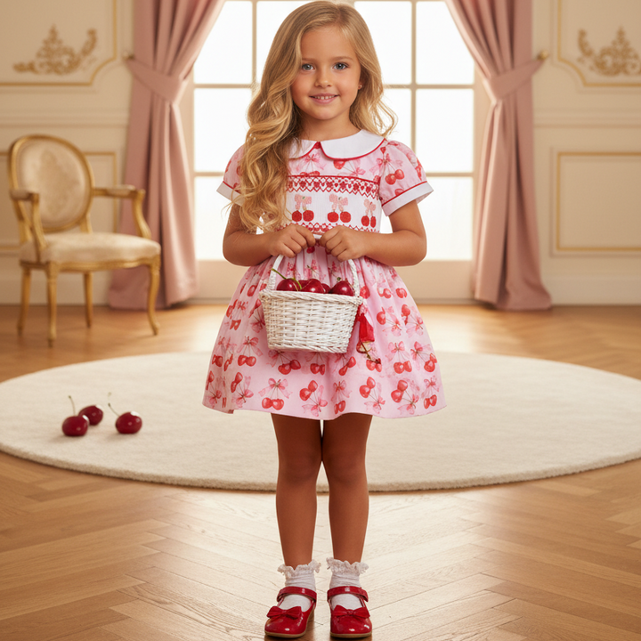 little baby girls summer cherry dress girls cherry dress