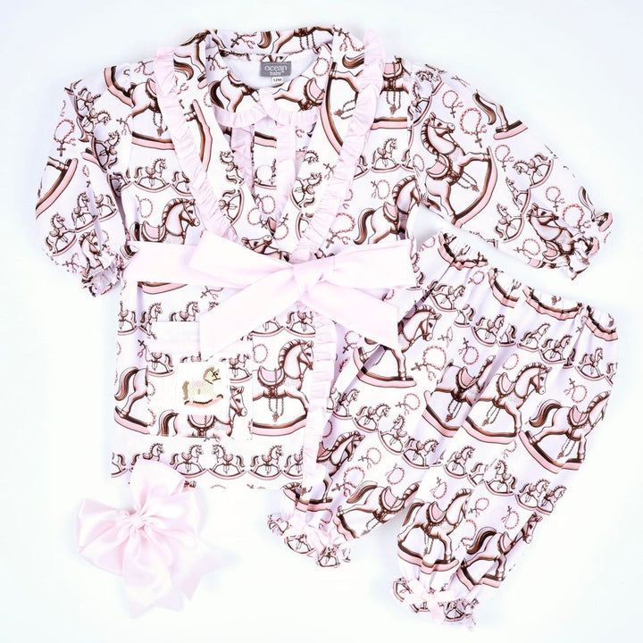 girls baby pjs smocked baby pjs 