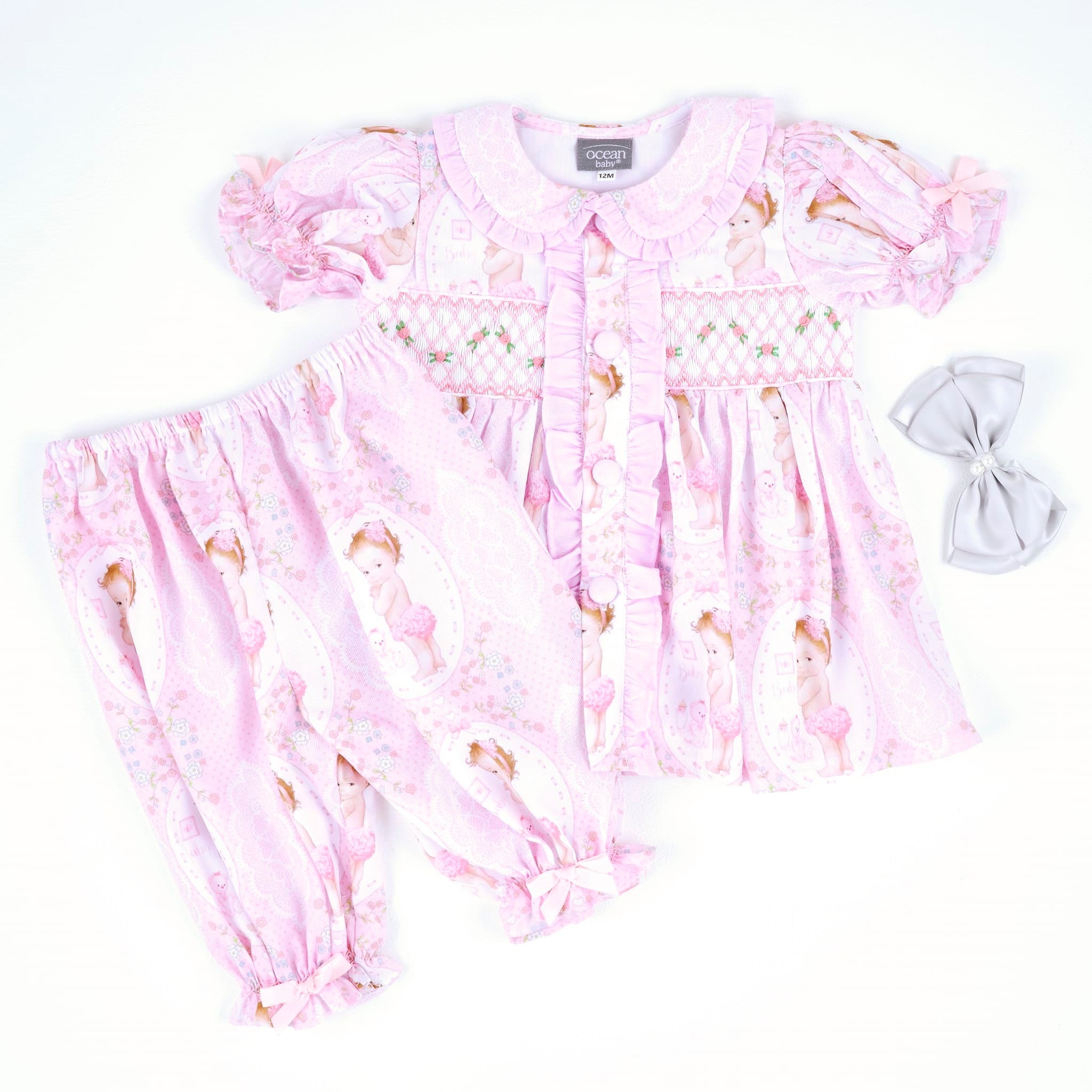 Baby doll pajamas for girls sale