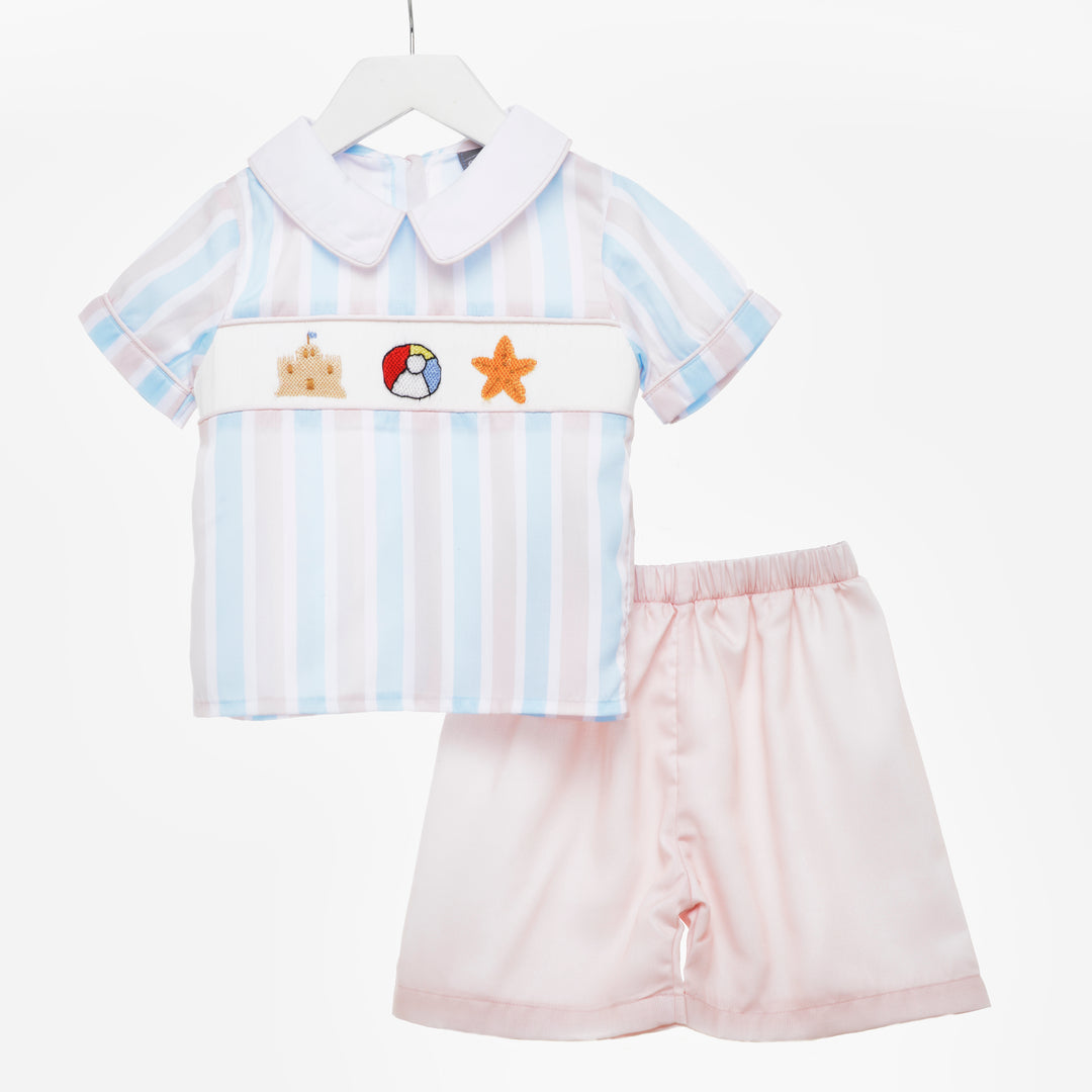Ocean Baby Two Piece Smocked Seaside Set (3M-6Yrs) – Ocean Baby