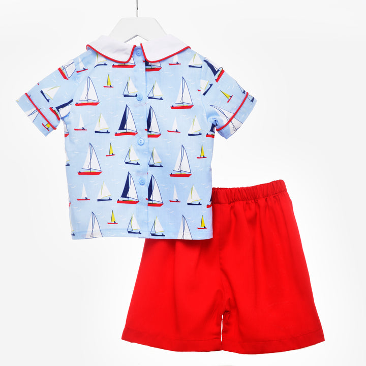 smocked summer wear for boys 