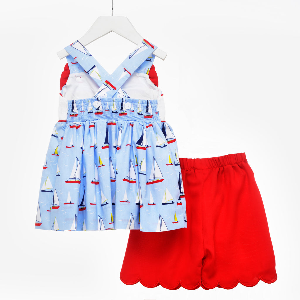 summer smocked baby clothes 