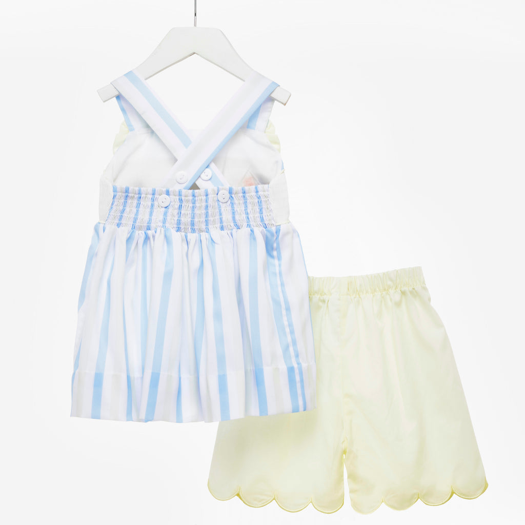 smocked summer wear smocked baby clothes 