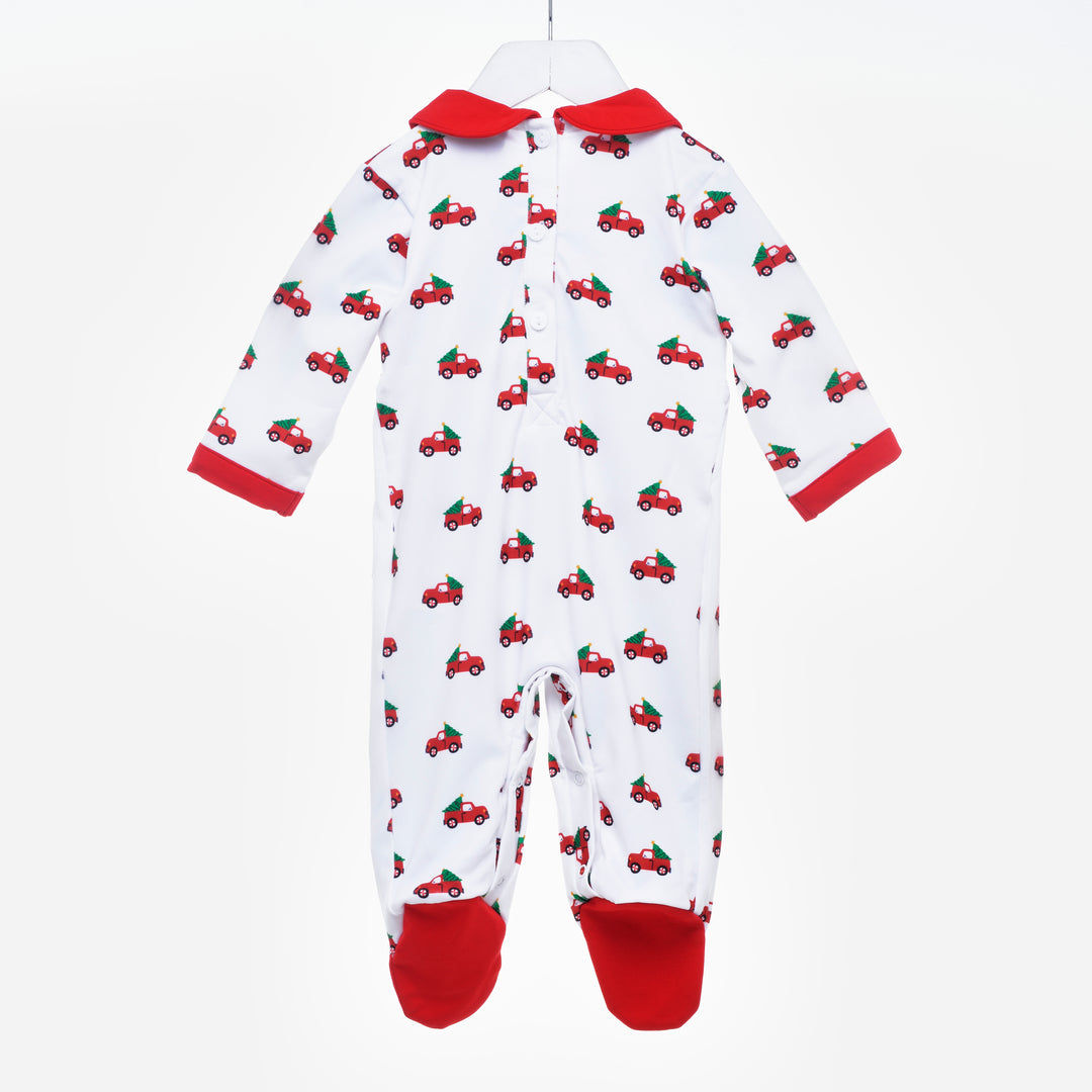 smocked babygrow