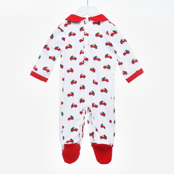 smocked babygrow
