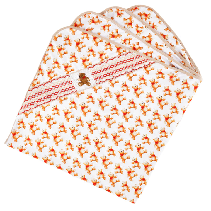 smocked baby blanket smocked weighed baby blanket