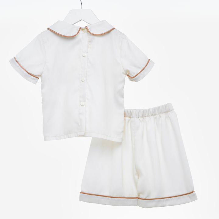 boys Easter smocked pjs smocked baby outfit