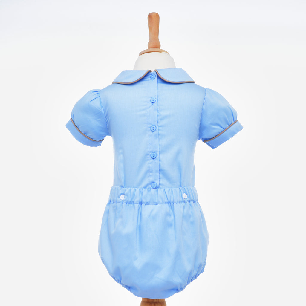 smocked easter baby suit boys easter outfit
