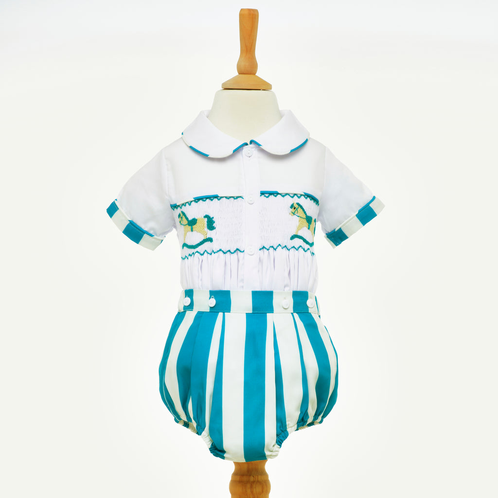 smocked baby boys outfit smocked boys suit 