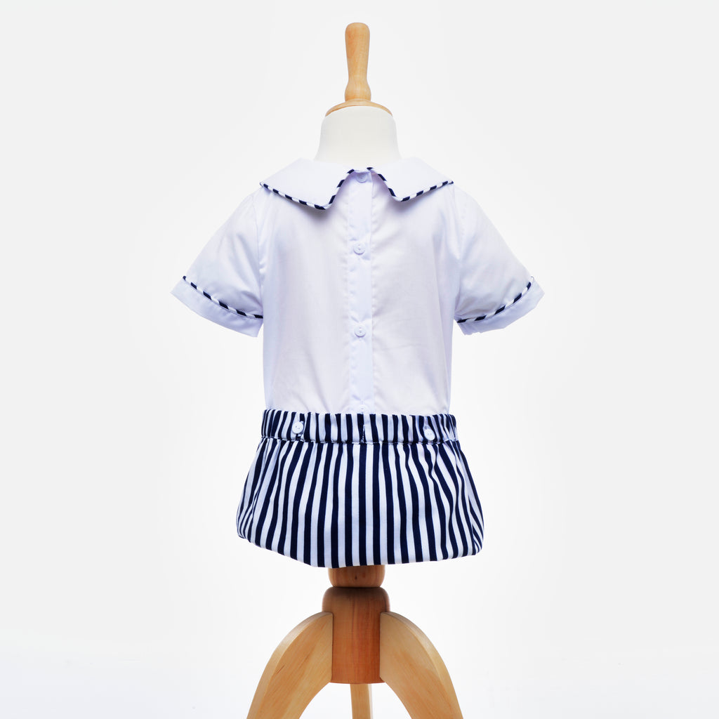 smocked baby boy outfit