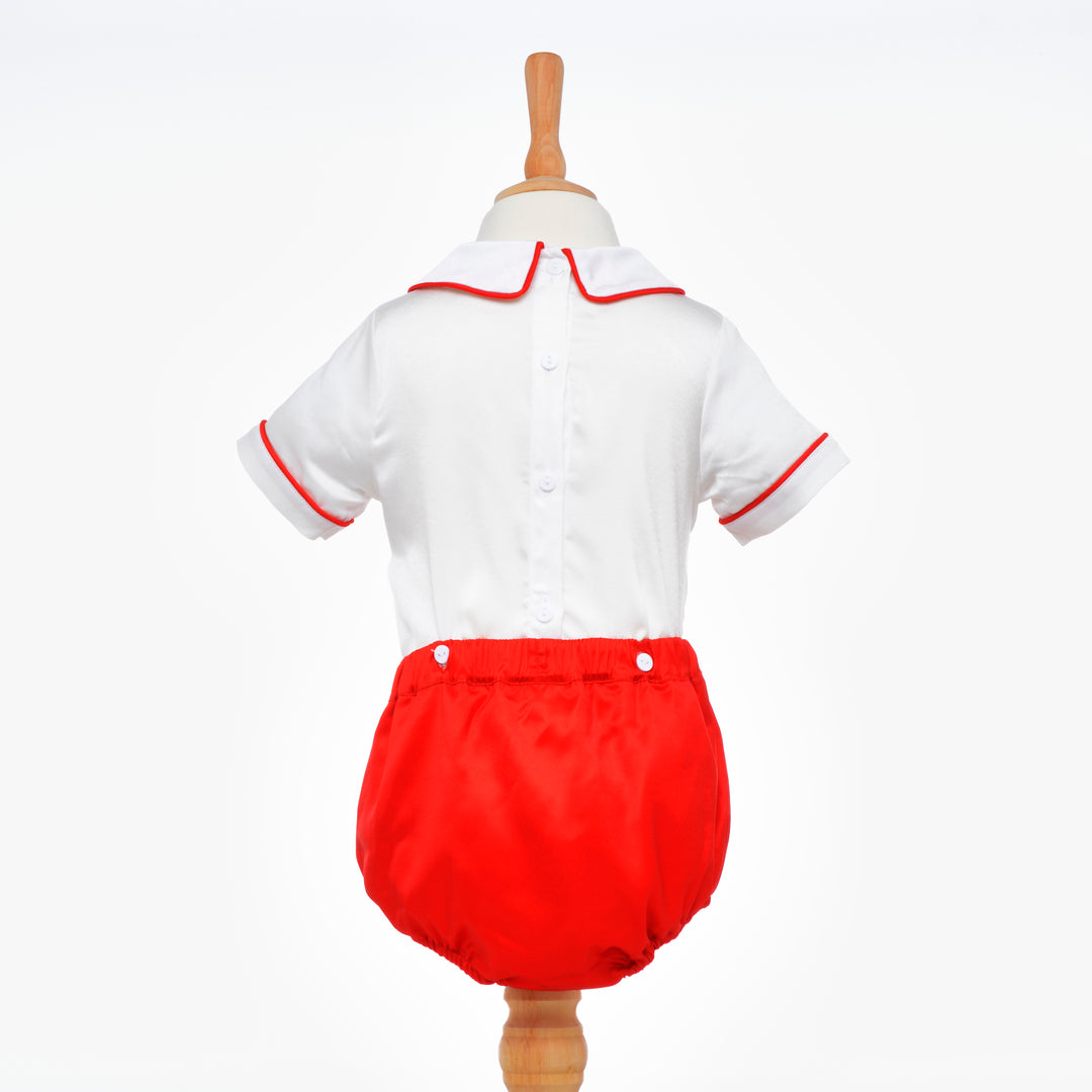sating smocked boys set