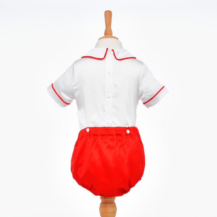 sating smocked boys set