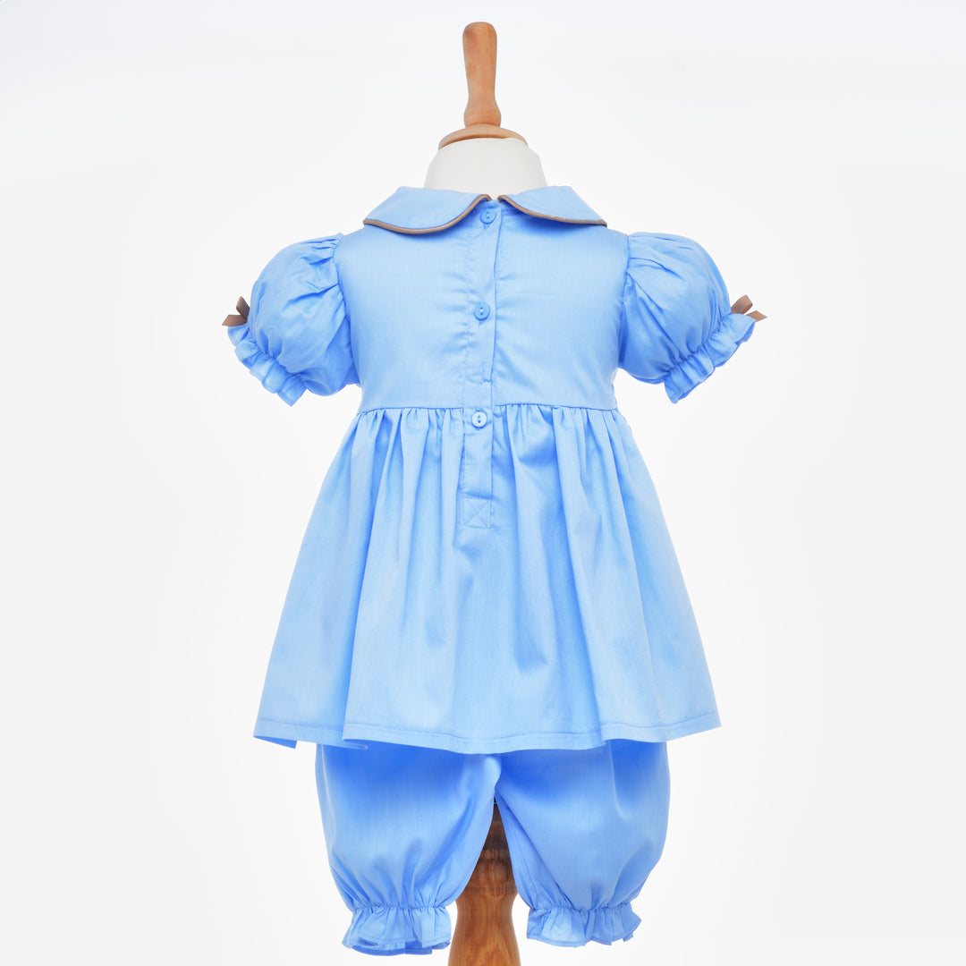 girls smocked pyjamas baby pjs
