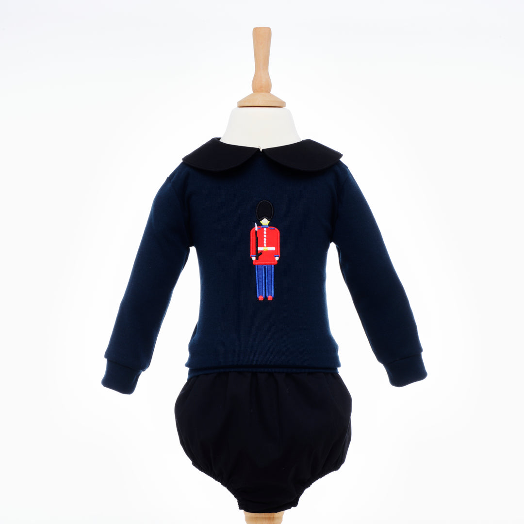 knitted boys jam pants suit