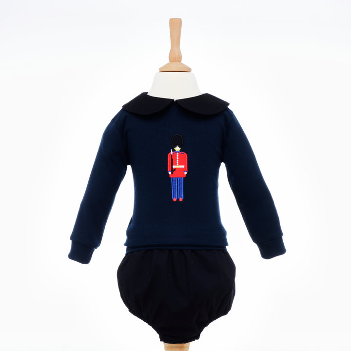 knitted boys jam pants suit