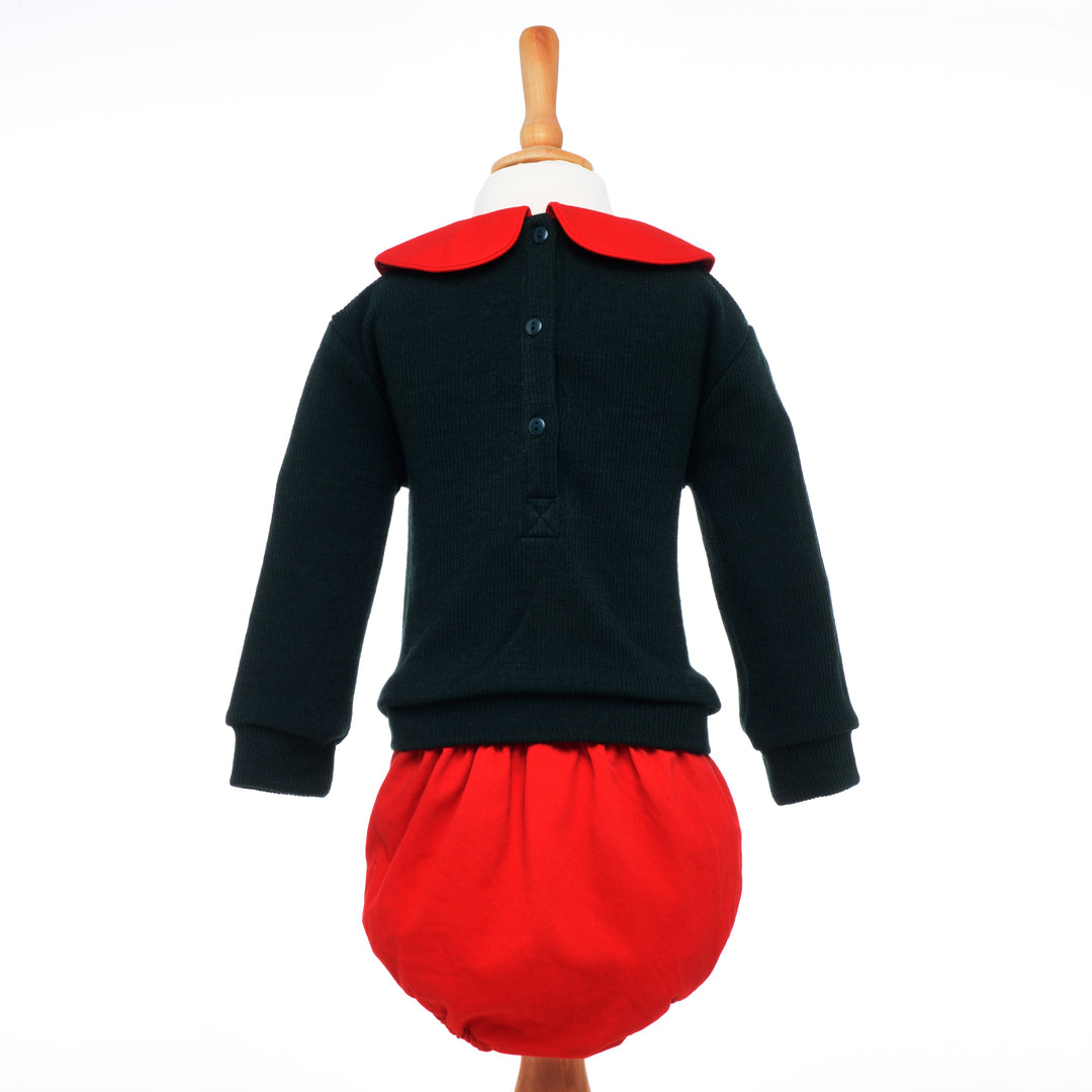 knitted jam pants set boys