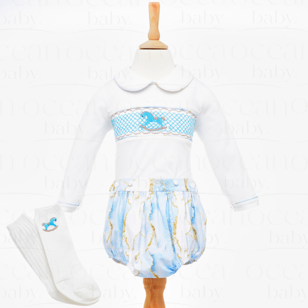 unique baby boys clothes smocked wear