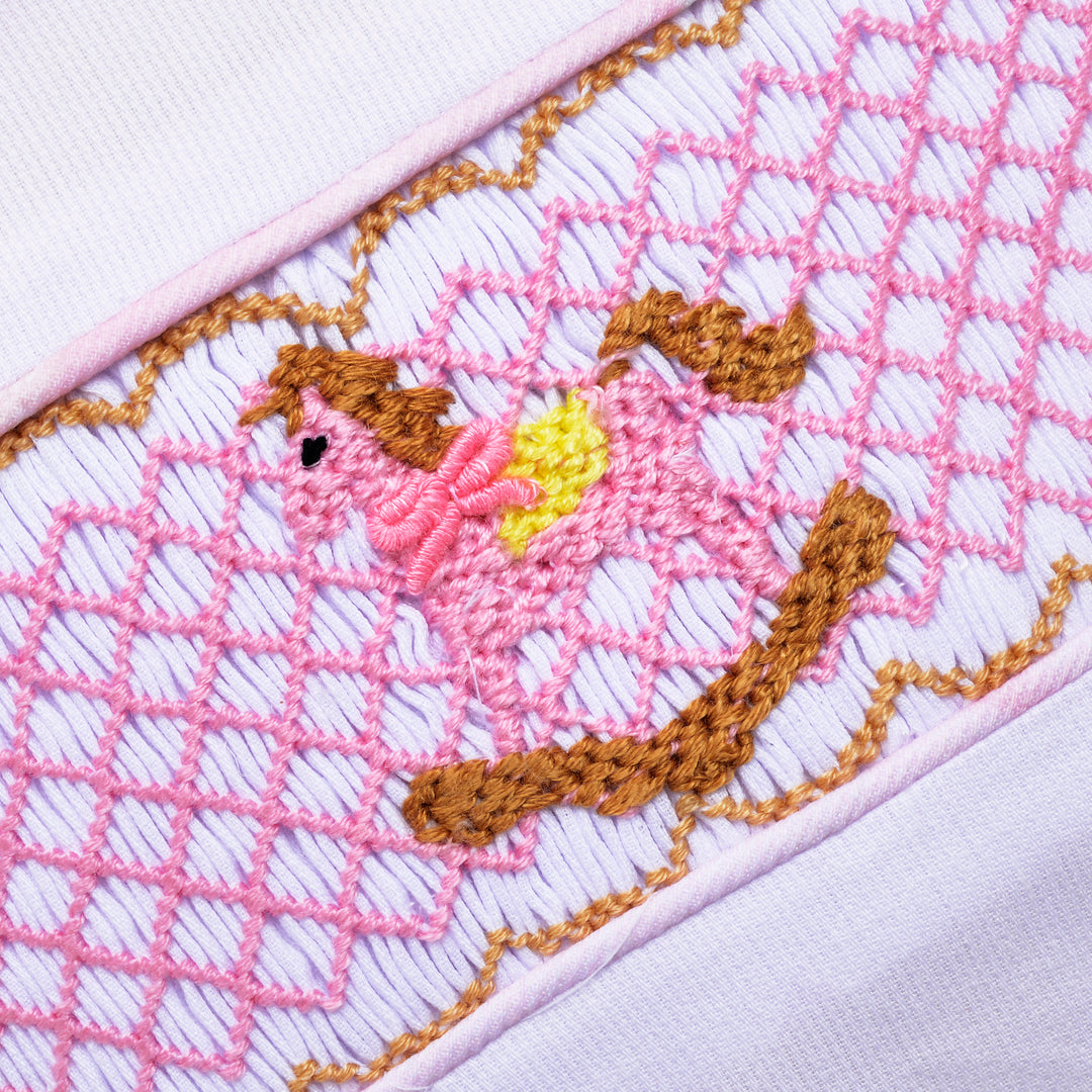 rocking horse themed babywear 
