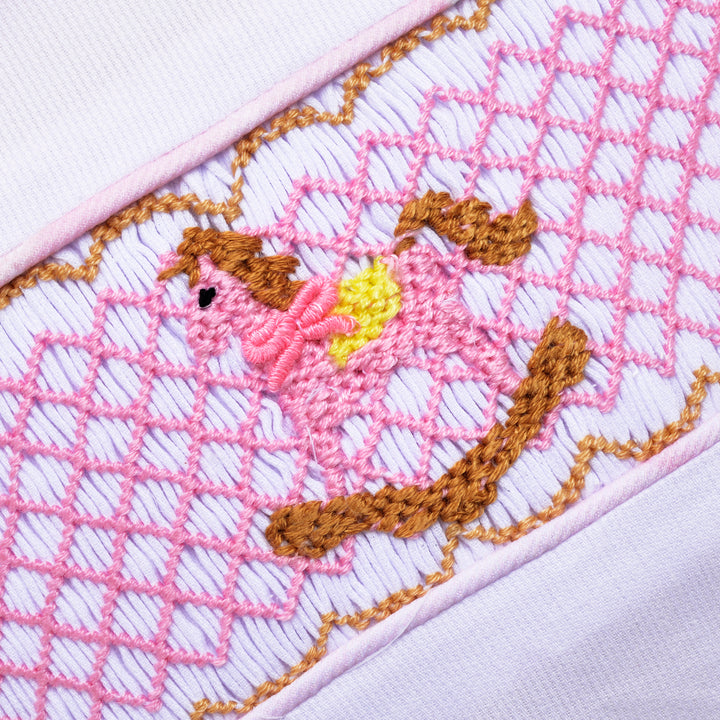 rocking horse themed babywear 