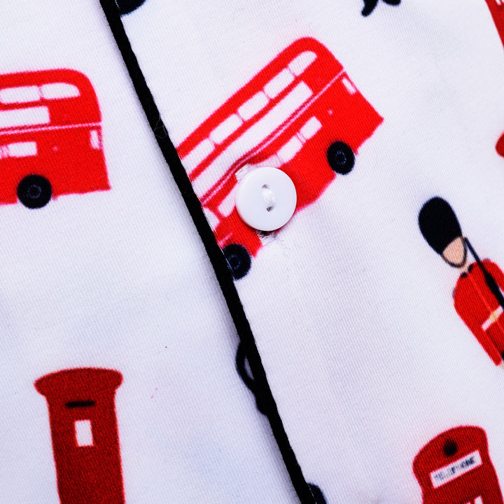 smocked baby boys pjs