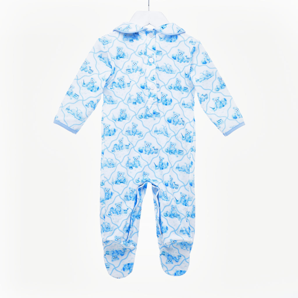 smocked babygrow