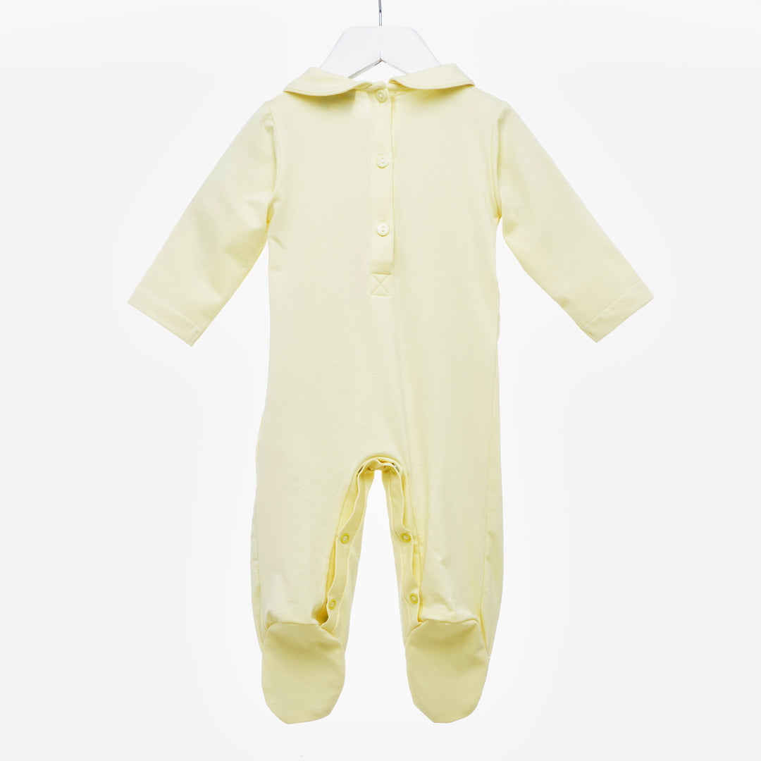 smocked baby onesie