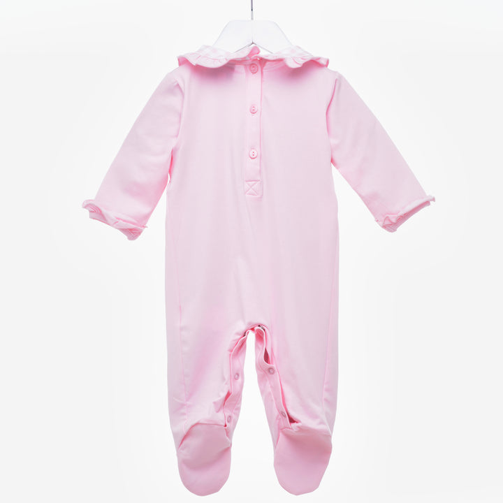 smocked baby grow