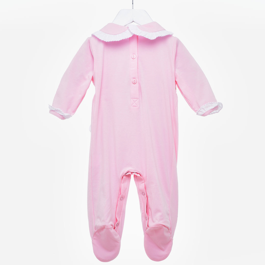 smocked baby onesie
