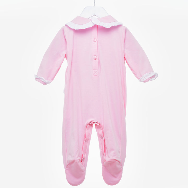 smocked baby onesie