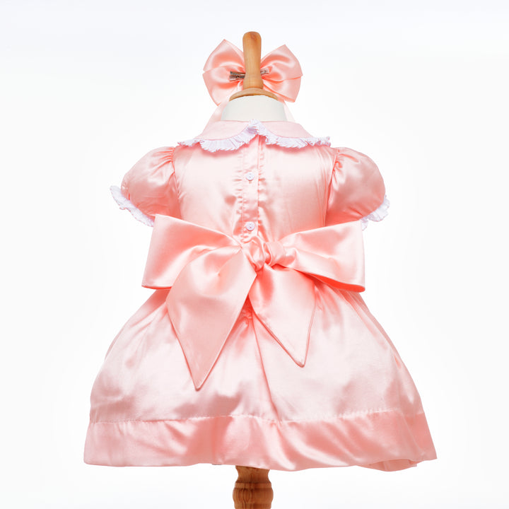 smocked baby dress