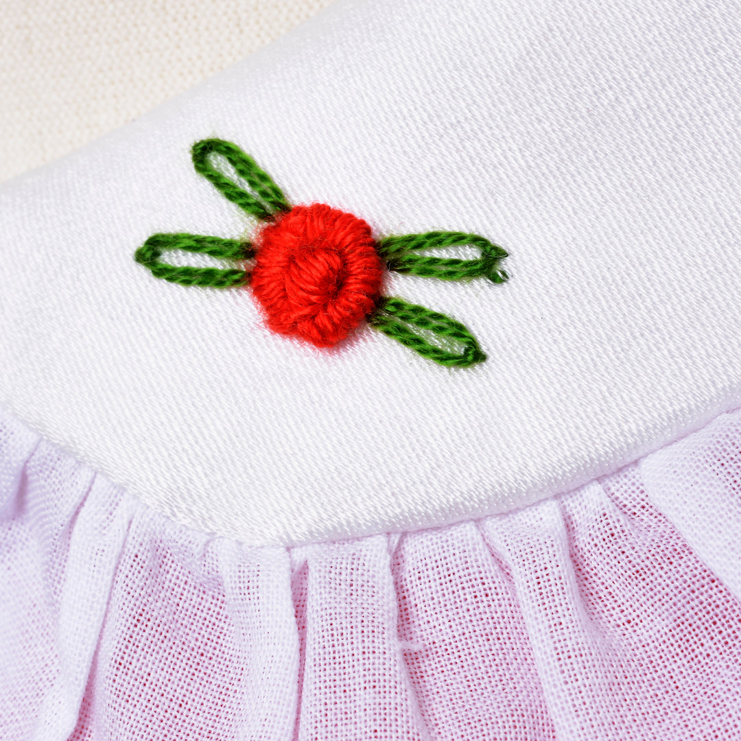 red smocked girls dress smocked baby dress red